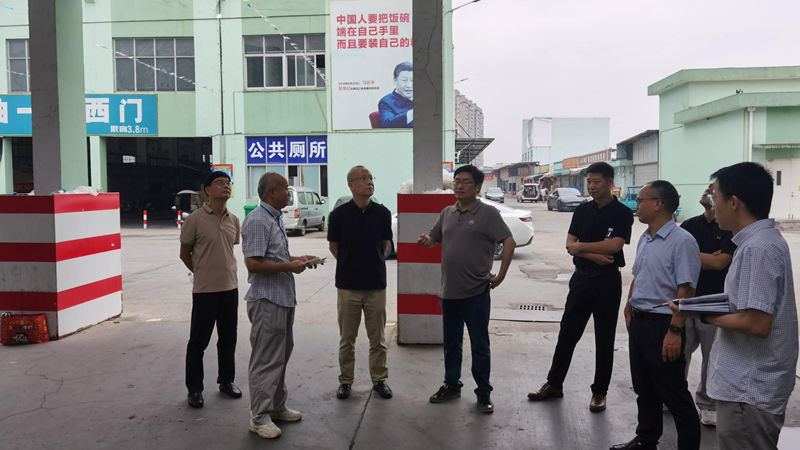 李文華赴華通商貿開展節前安全檢查